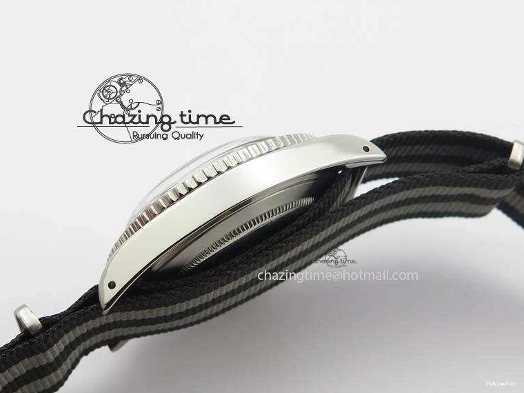 On SS Dial Strap Vintage 1680 White Nylon No Submariner A2836 Date 0218